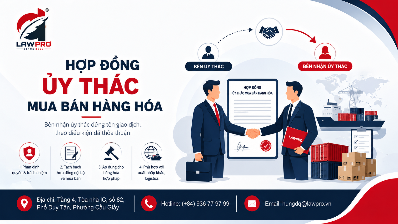 Hợp đồng ủy thác mua bán hàng hóa là gì?